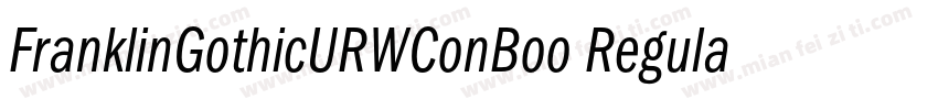 FranklinGothicURWConBoo Regular字体转换